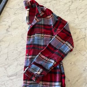 Soft plaid A&E shirt